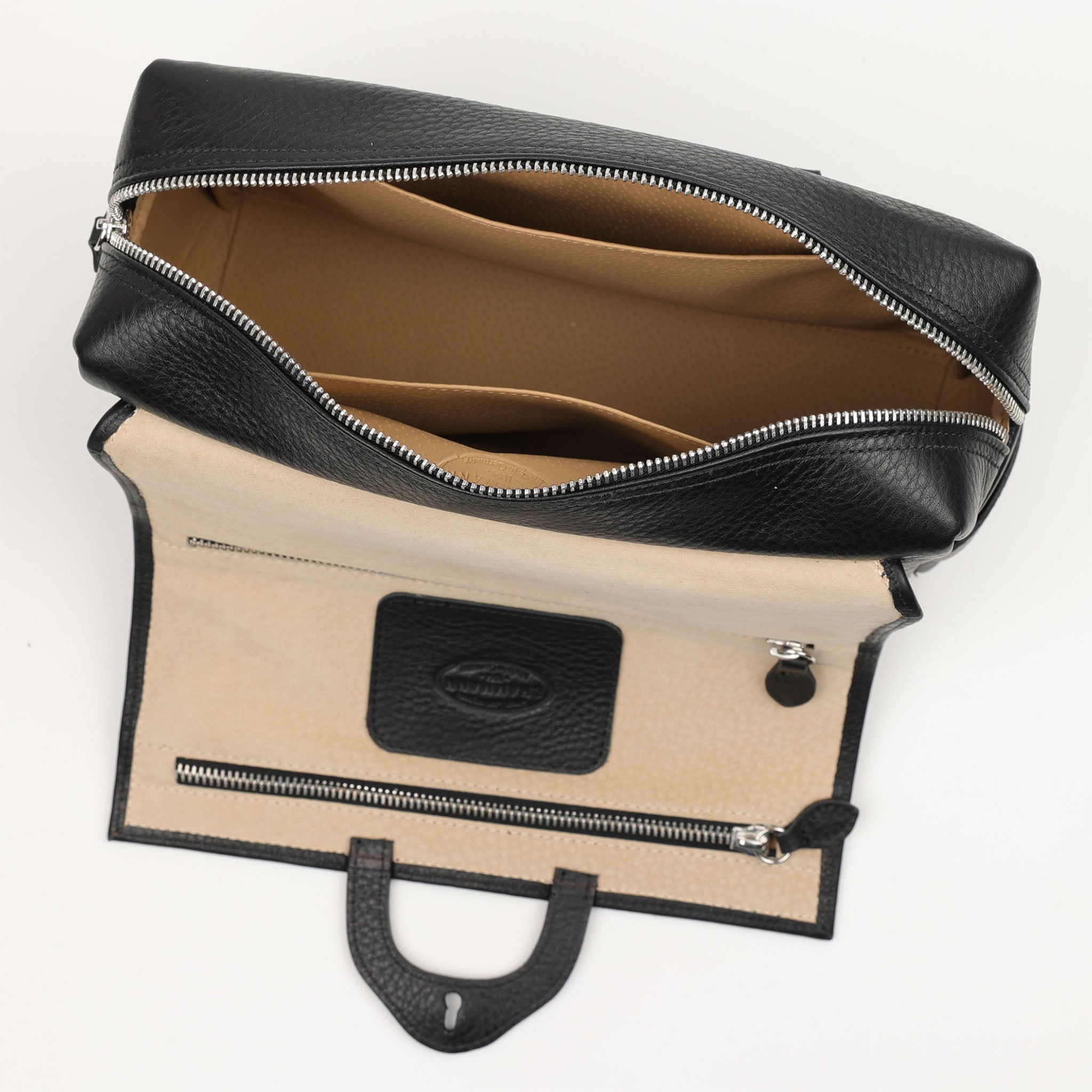 Trousse de toilette roulante - noire