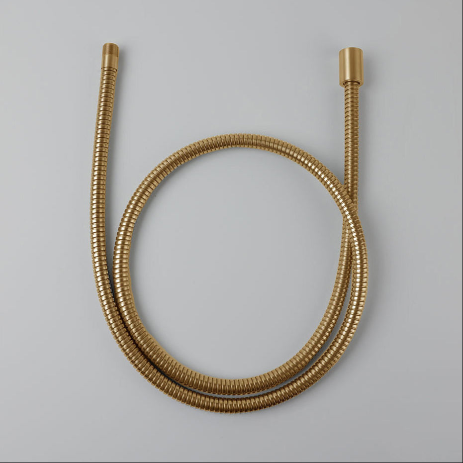 150 cm langer Brauseschlauch von Vola – gebürstete Gold-Oberfläche, edles Zubehör