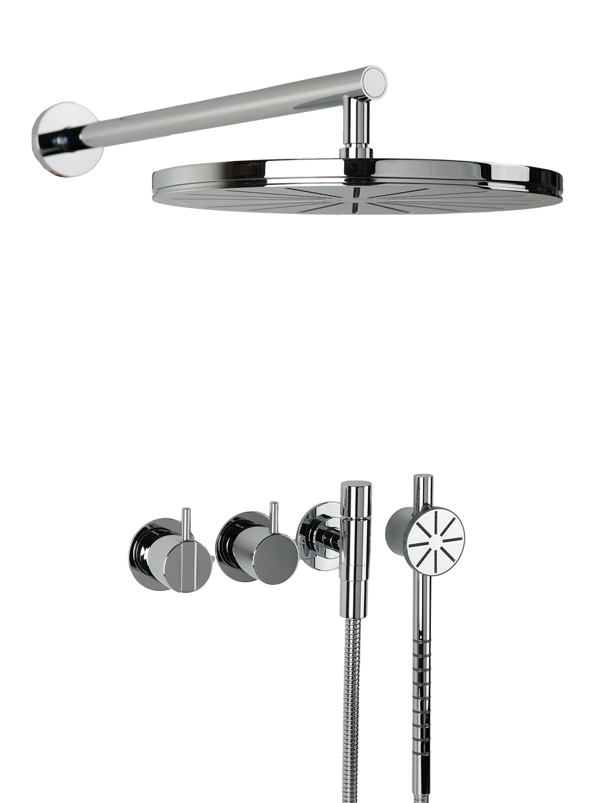 Vola Brausearmatur für Dusche 2471S-061-16 chrom