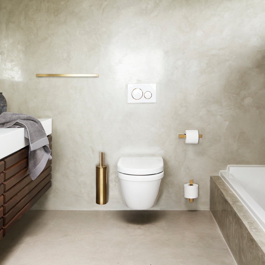 Unidrain Reframe Wand Toilettenbürste - Gold gebürstet