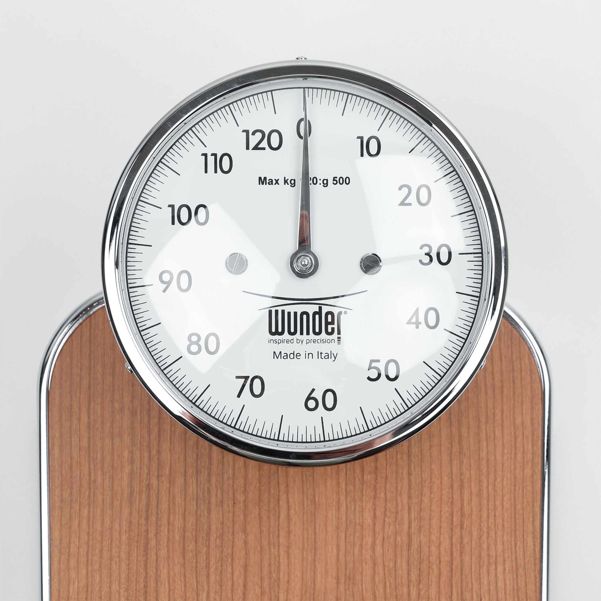 Wunder Personenwaage No. 960 - Cherry / Chrome