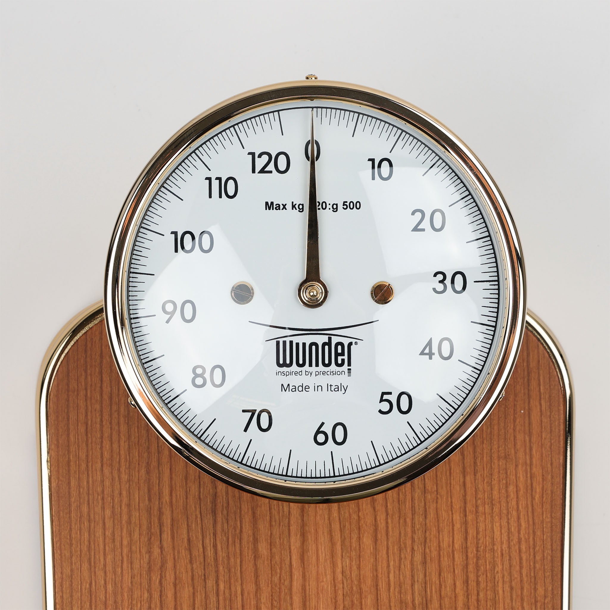 Wunder Personenwaage No. 960 - Cherry / Gold