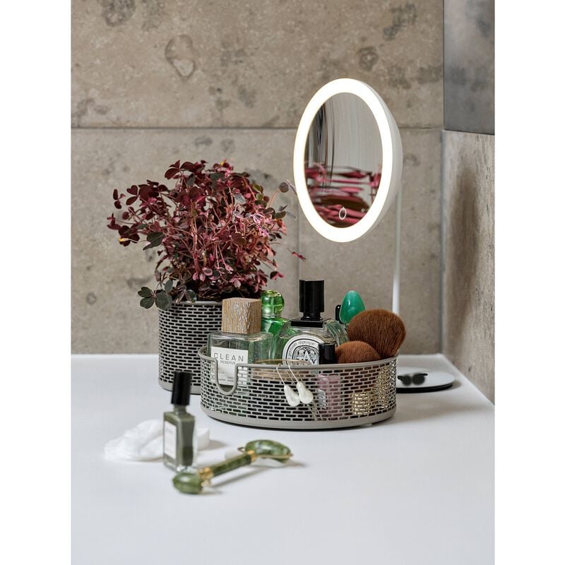 Miroir cosmétique éclairé ZONE noir