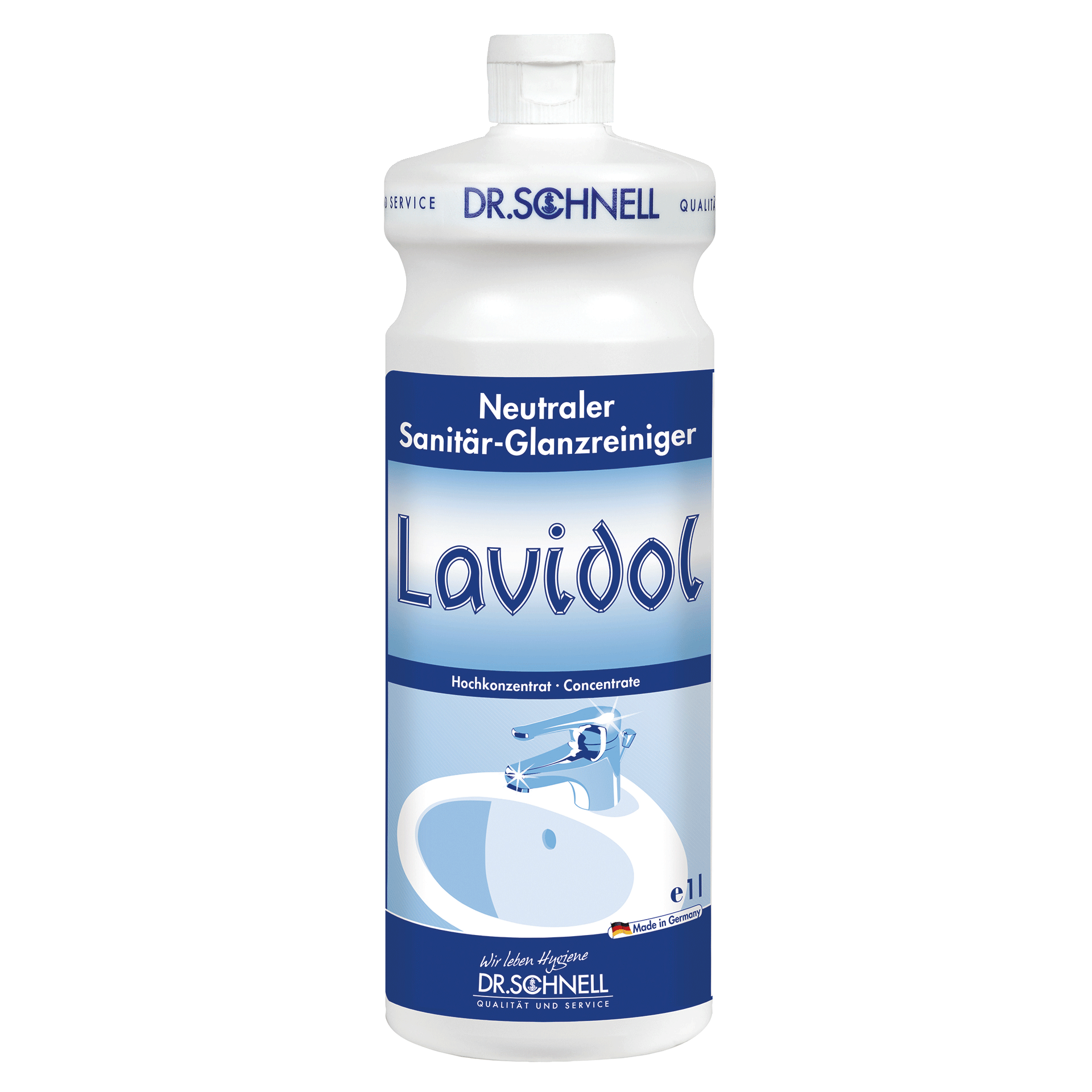 Sanitär- und Glanzreiniger 1000ml - LAVIDOL Dr. Schnell
