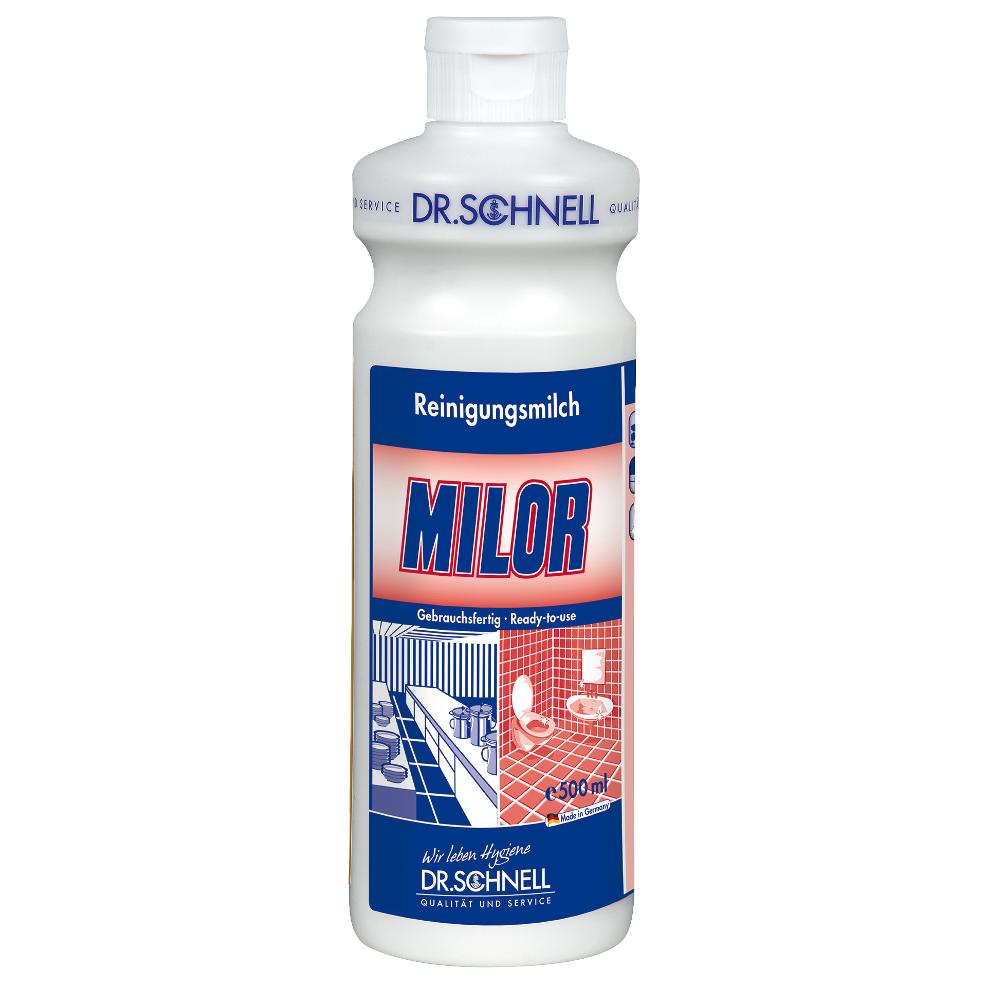Lait nettoyant 2x 500ml - MILOR Dr. Schnell