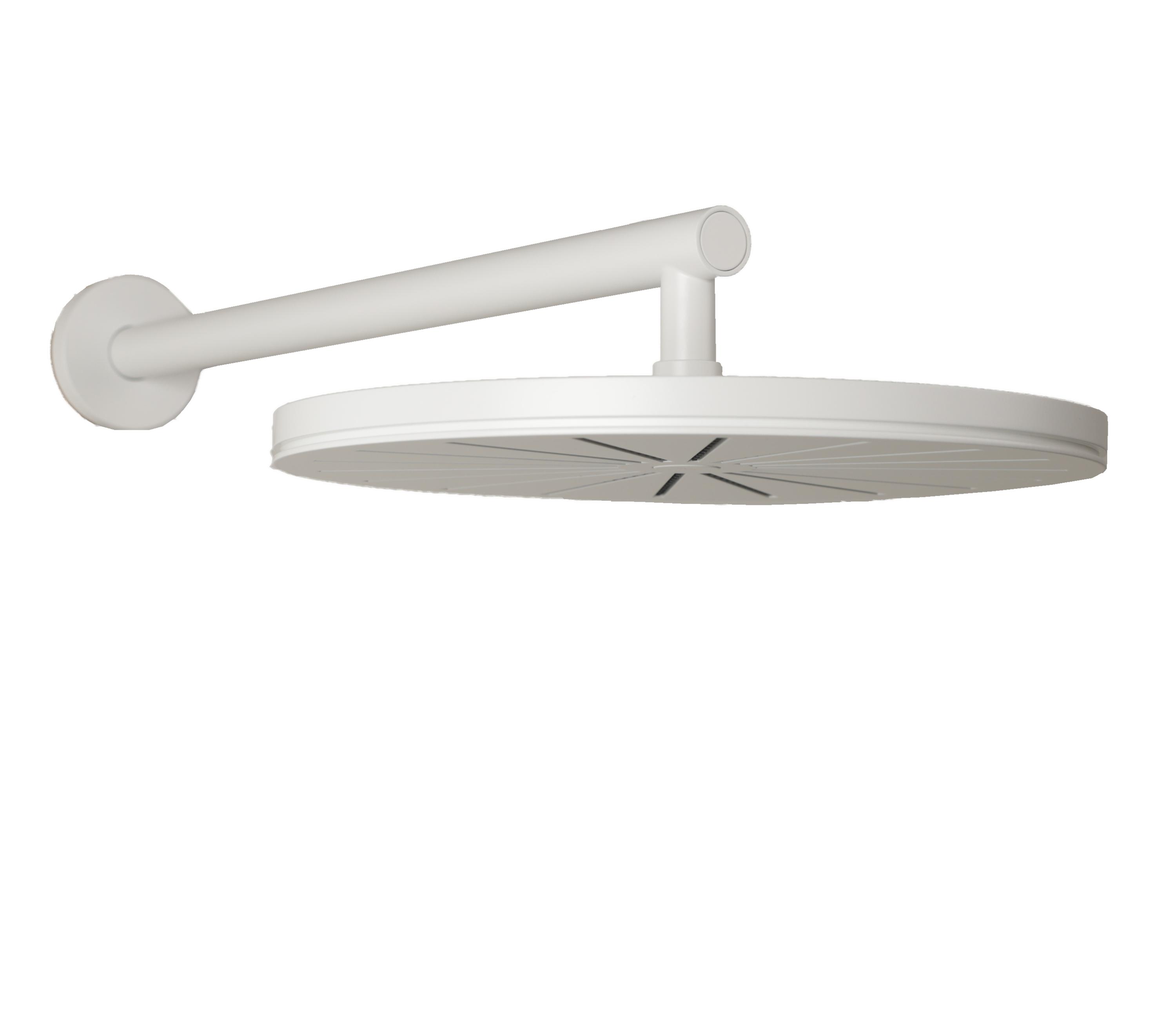 Kopfbrause Vola 060-28 weiß rund Wandmodell
