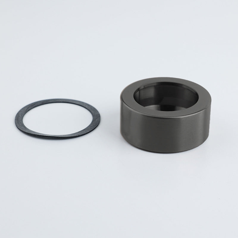 Abstandsstück VR1795 von Vola in Schwarz gebürstet – Adapterring für Ablaufventile bei dünnen Waschschüsseln.