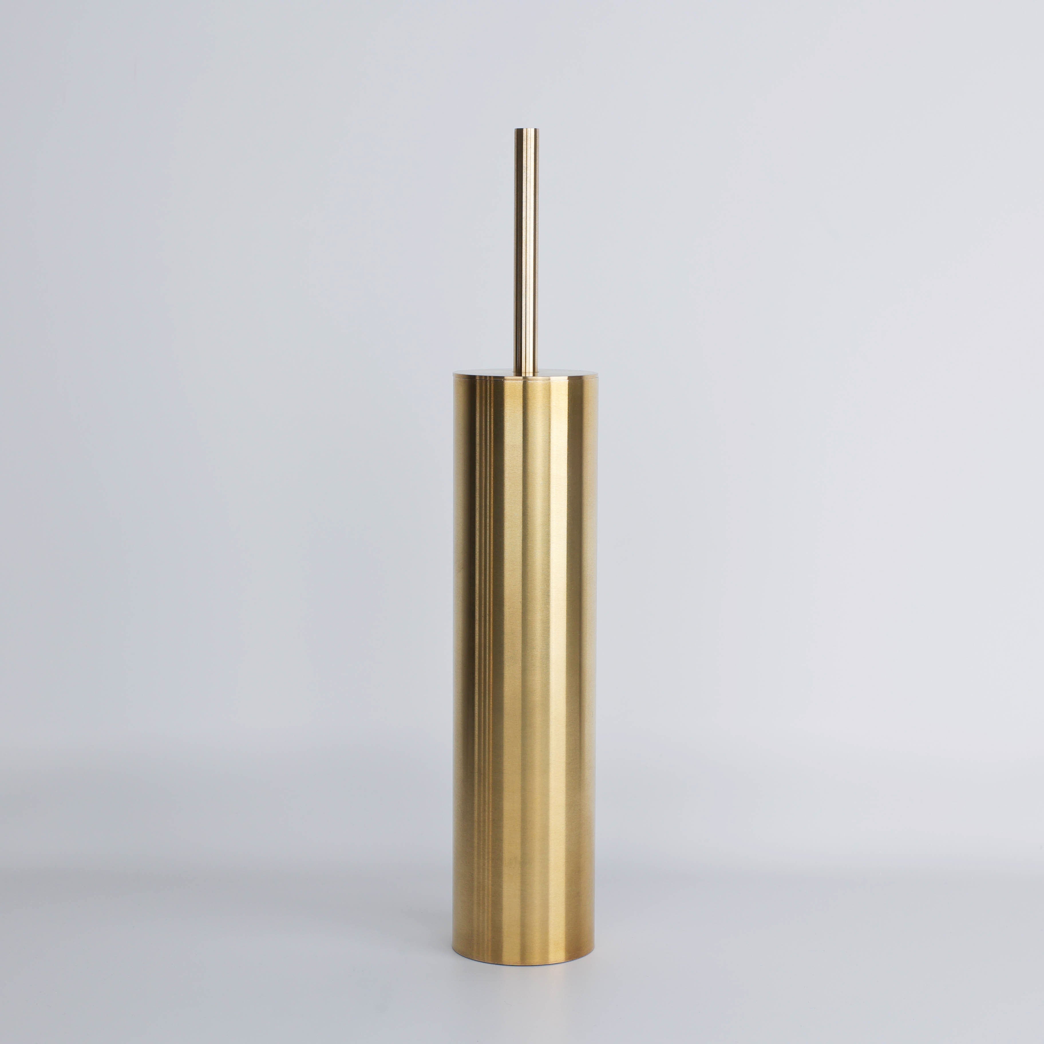 Toilet brush DEEP - brushed brass