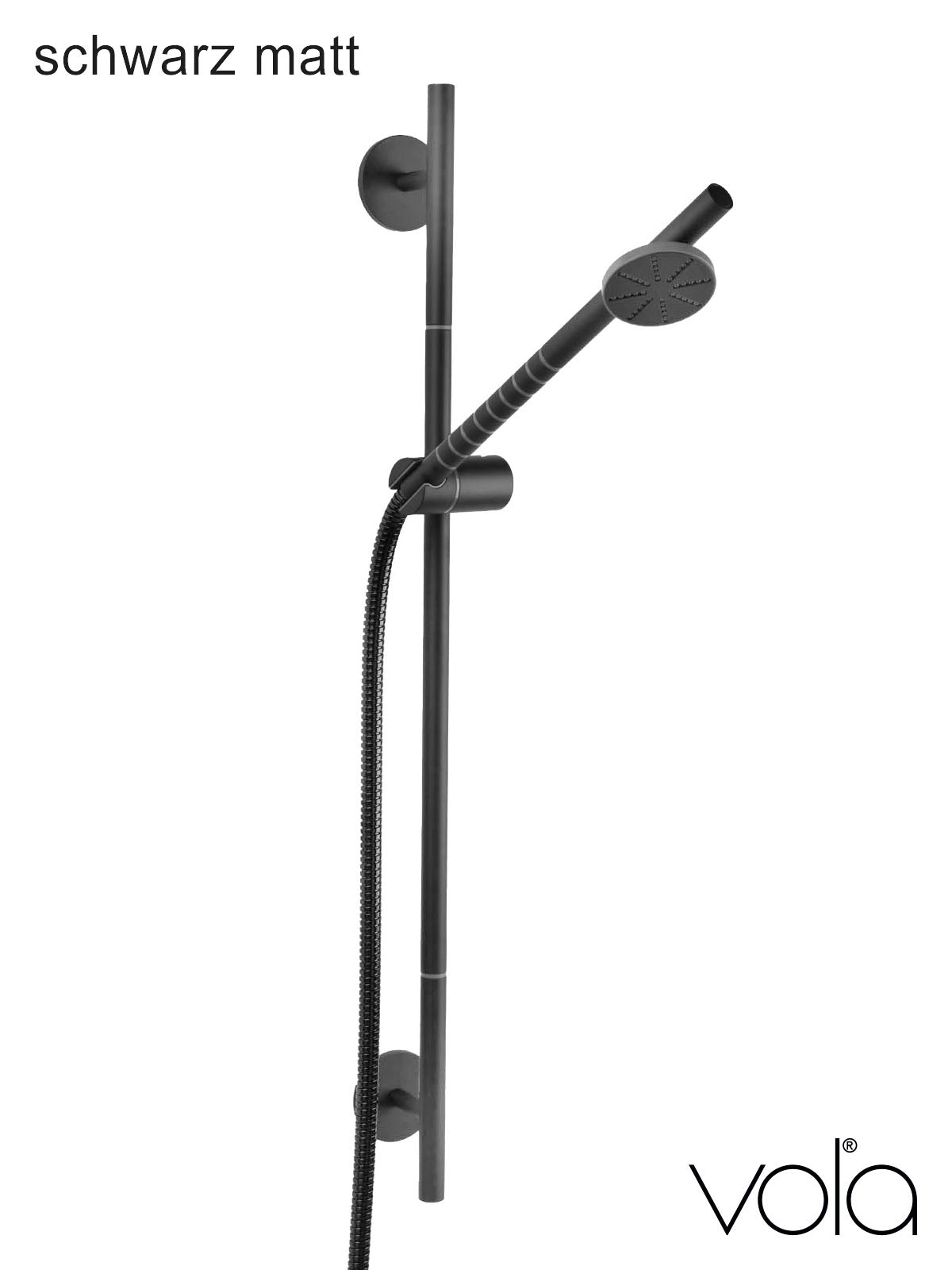 Vola t65-27 Duschset schwarz