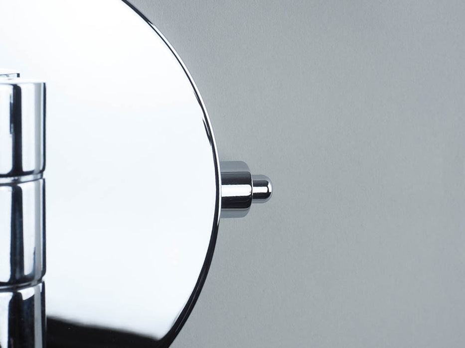 Wandkosmetikspiegel WINDISCH chrom 5X LED Kabel mit Stecker