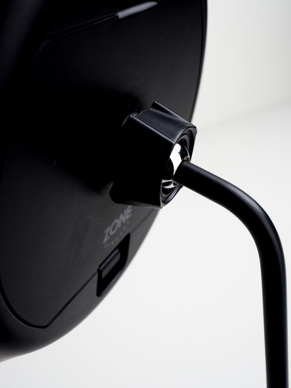 Kosmetikspiegel beleuchtet ZONE schwarz