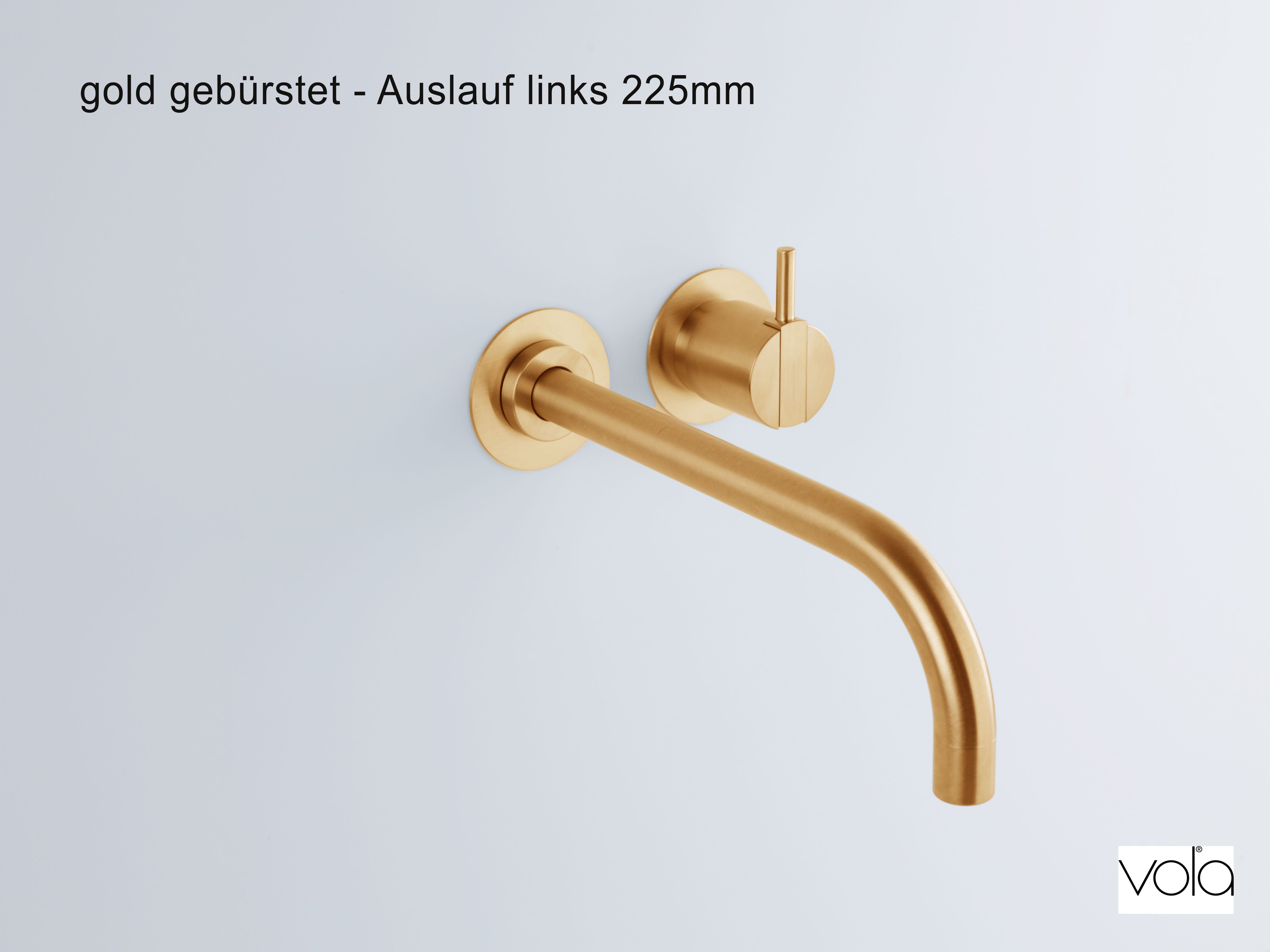 Vola Armatur 121x  gold