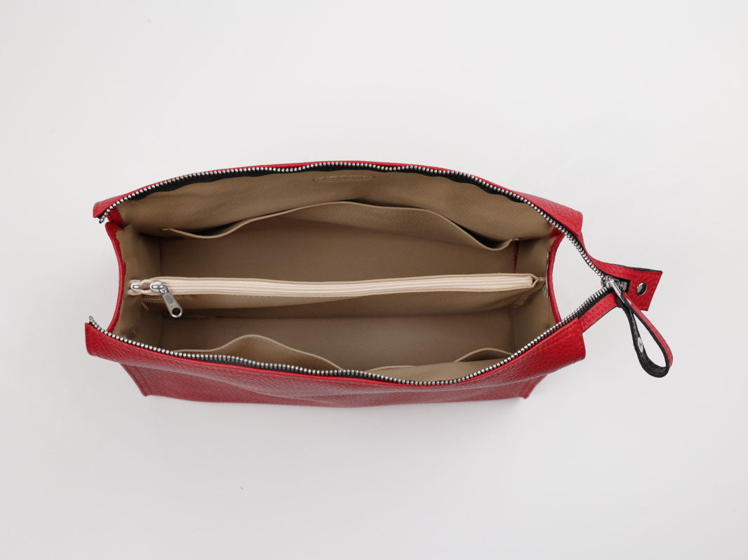 Kulturtasche - L - rot