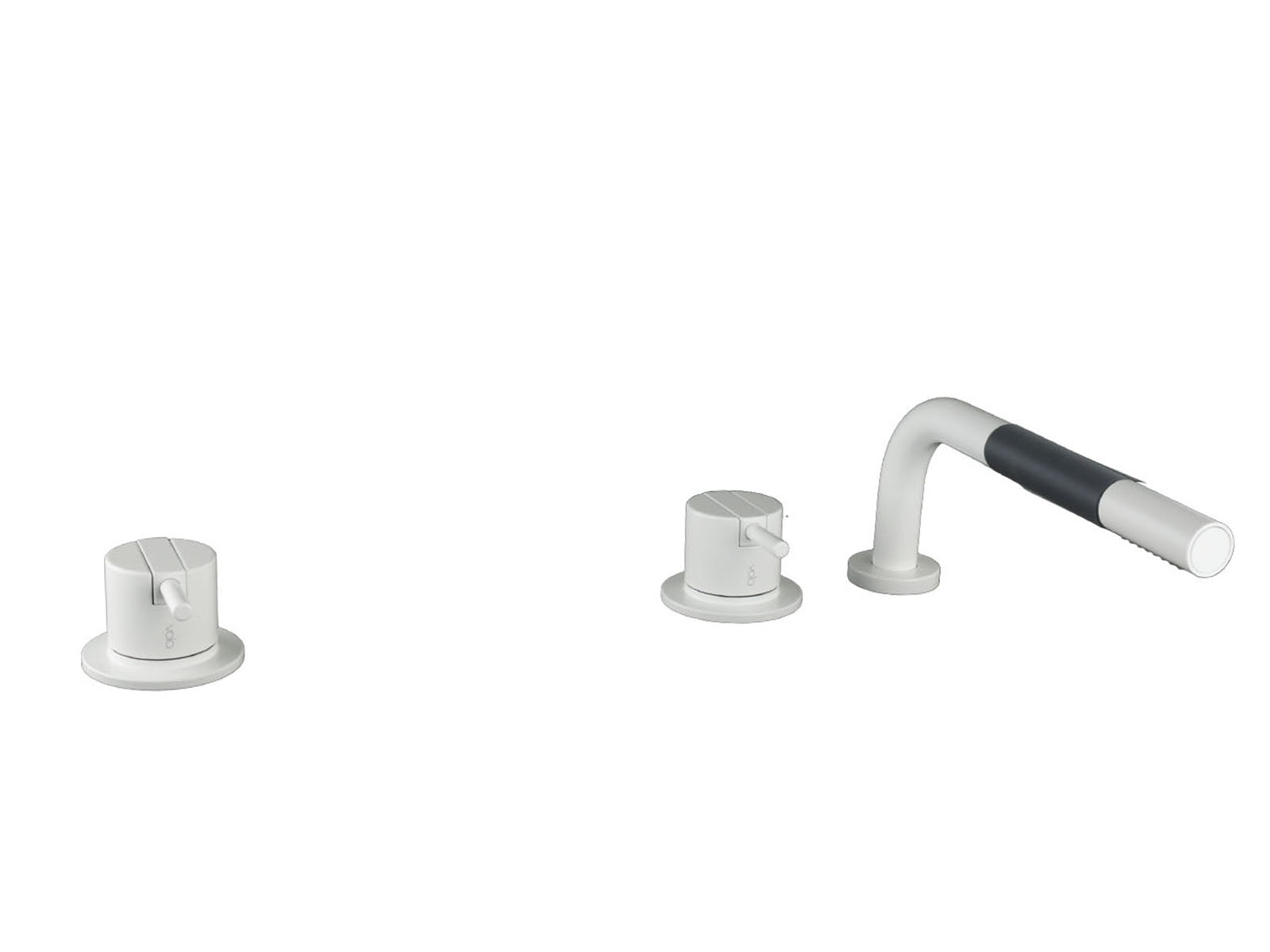 Badewannenarmatur SC3 in weiß matt