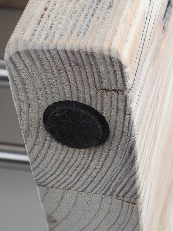 Altholz Hocker - Vintage - Badmöbel