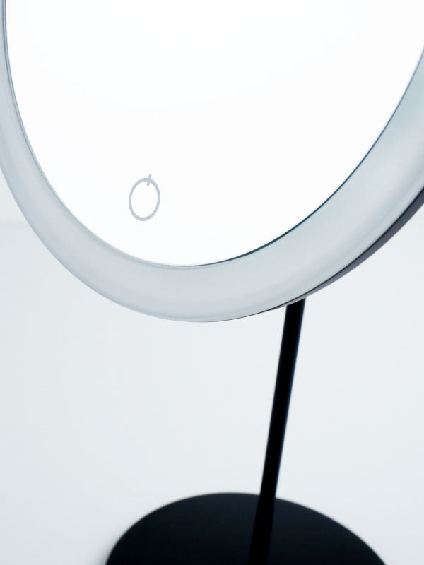 Kosmetikspiegel beleuchtet ZONE schwarz