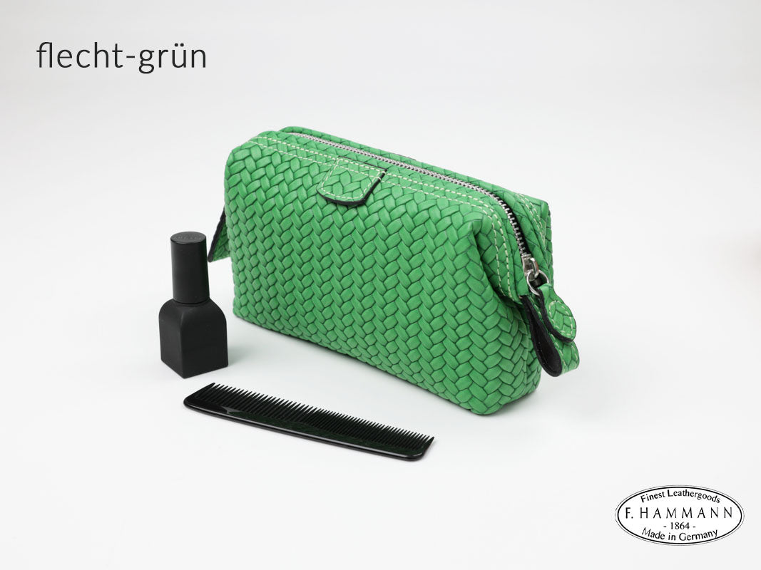Kleine Lederkulturtasche F. Hammann