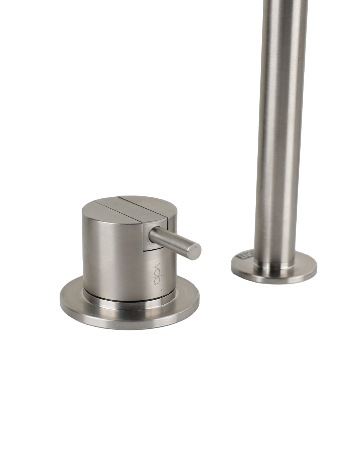 Vola Wannenrandarmatur SC10-40 Edelstahl gebürstet