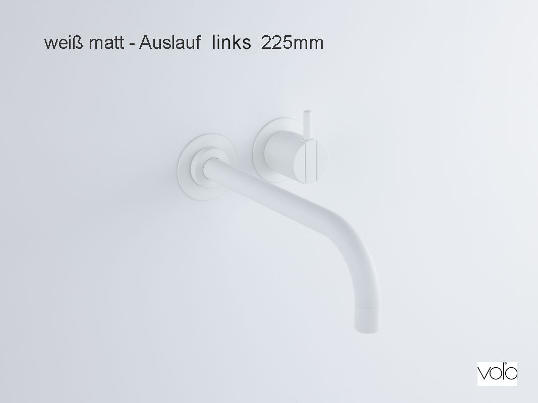 VOLA 121x-28 Wandarmatur weiß matt