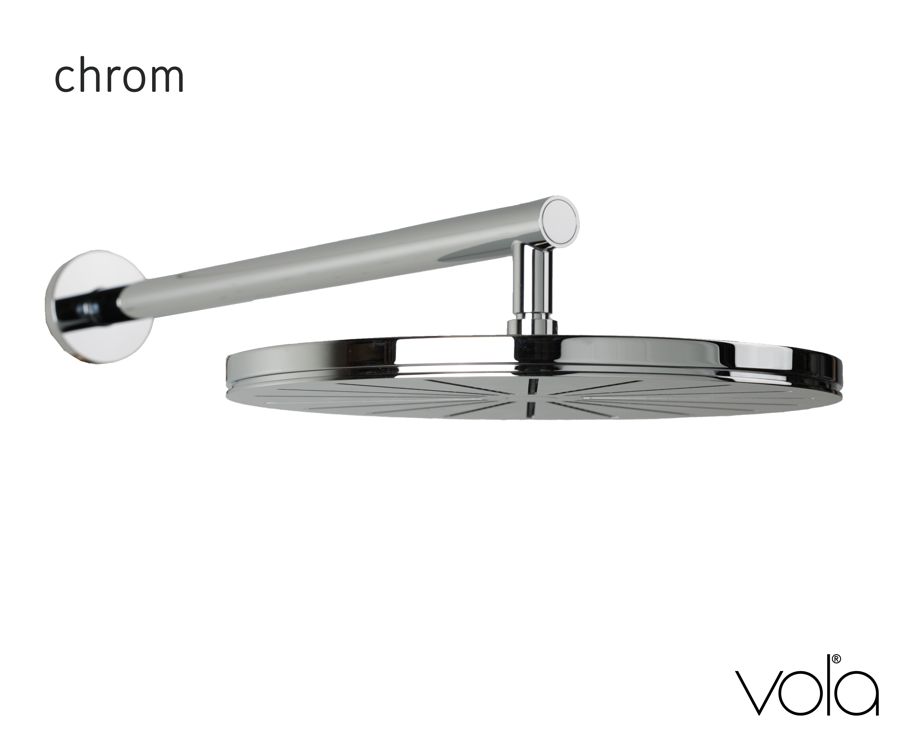 Vola Regenbrause 060 chrom