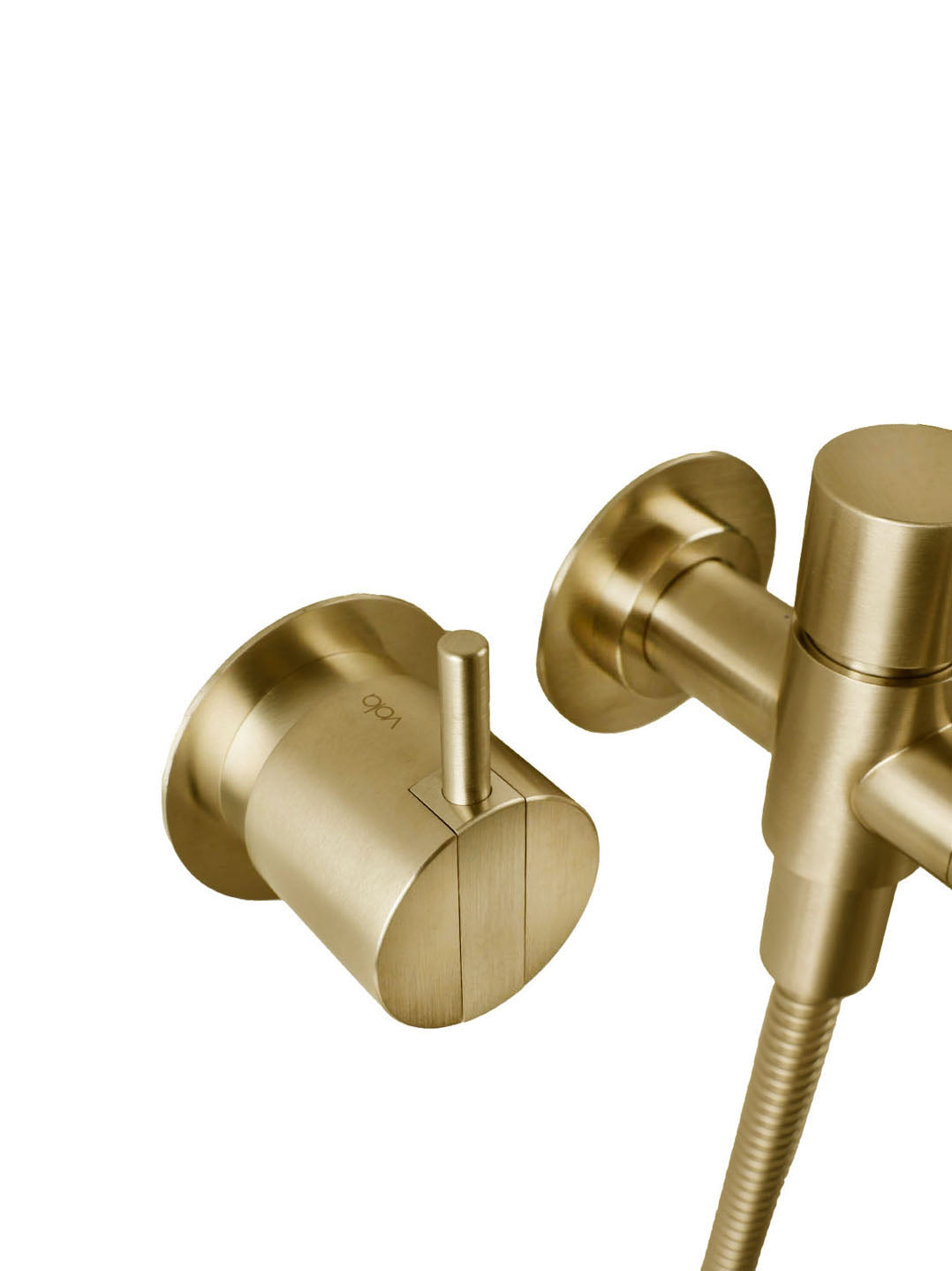 Vola Badewannenarmatur - Set 2141DT8-70 gold gebürstet