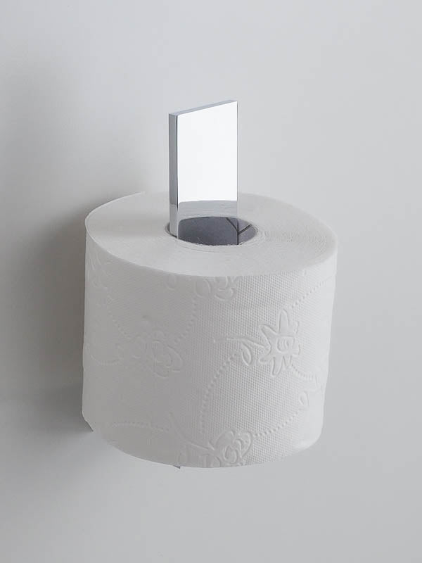 Für eine Ersatzrolle Toilettenpapier ist der BRICK ERH geeignet und besteht aus Messing verchromt...