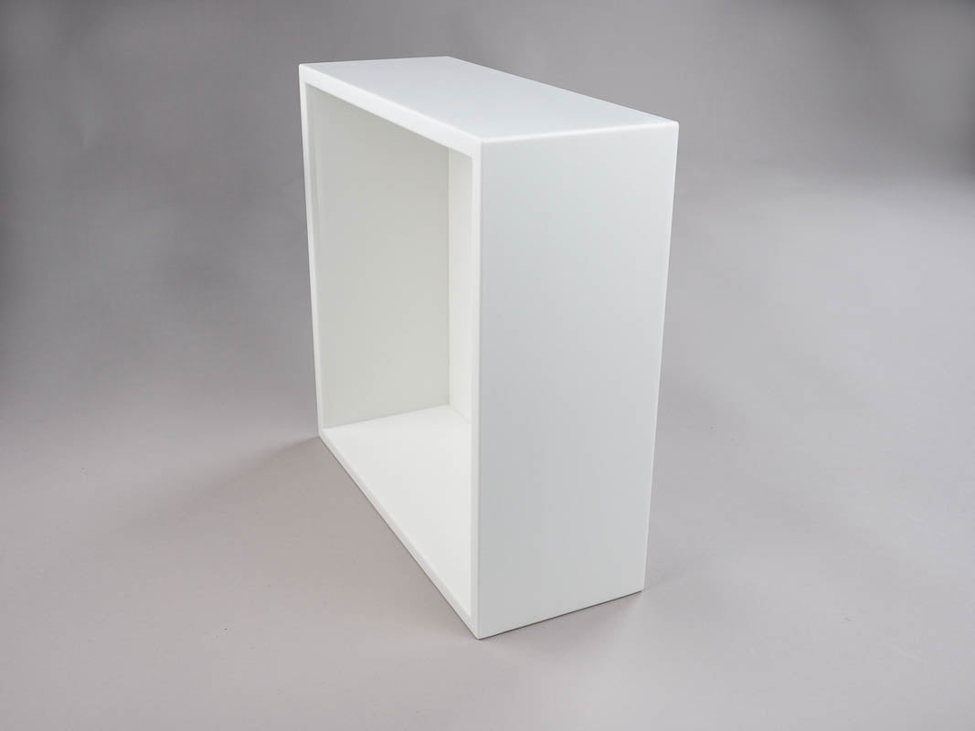 Wandnische Corian 30 x 30 cm weiß-matt
