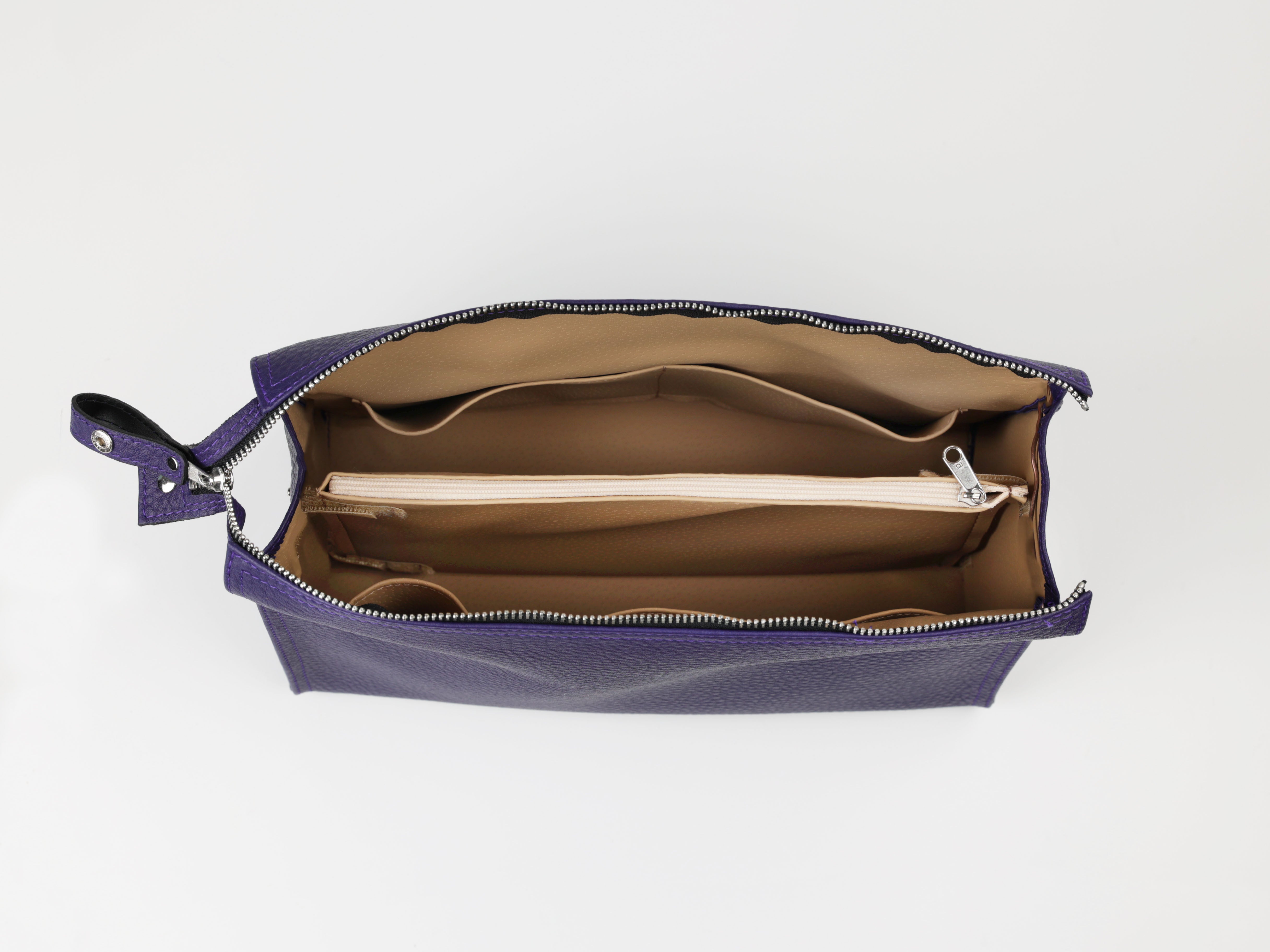 Kulturtasche - L - violett