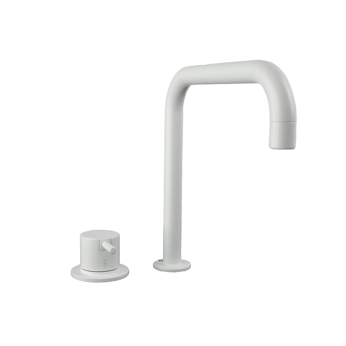 Vola Zweilocharmatur 590 weiß-matt