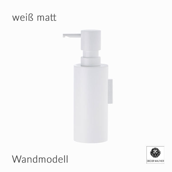 Seifenspender Wandmodell weiß matt 