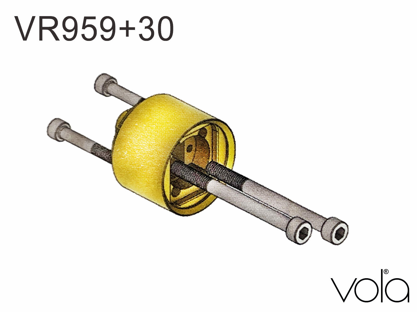 Vola Verlängerung Heizstab VR959+30
