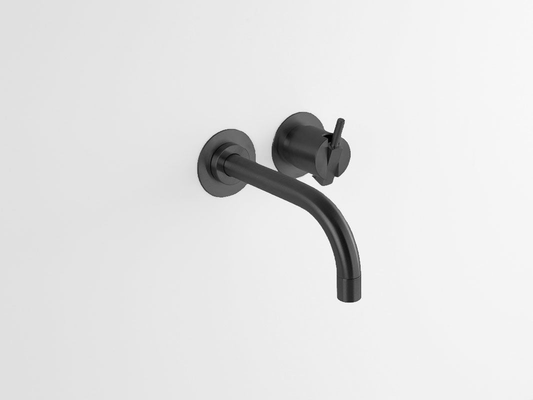 Wandarmatur VOLA 111x schwarz PVD
