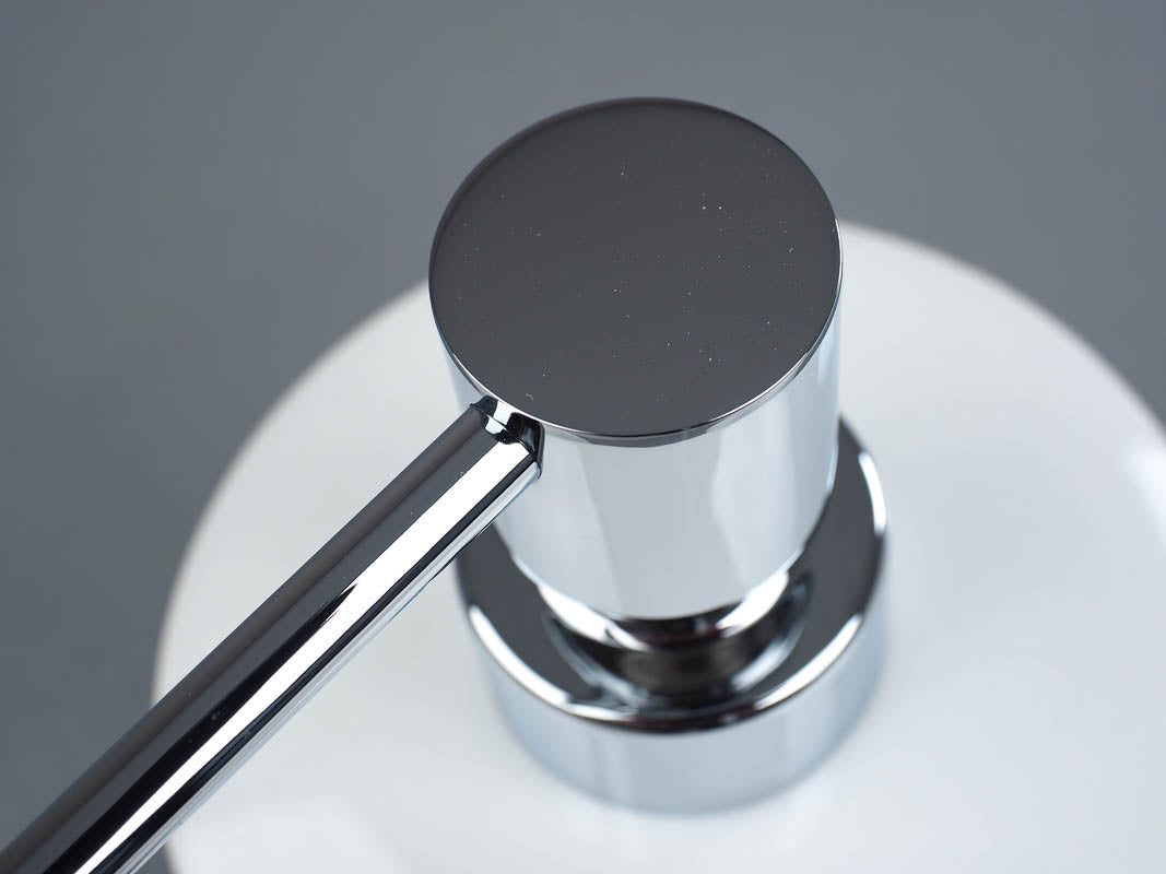 Seifenspender Porzellan weiß DECOR WALTHER  DW520 chrom