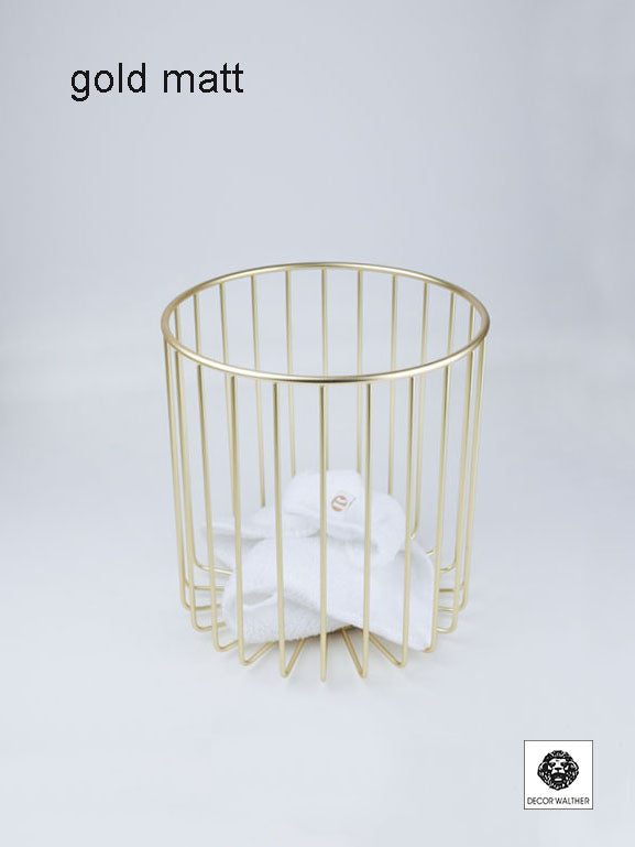Handtuchkorb DW 220 gold matt