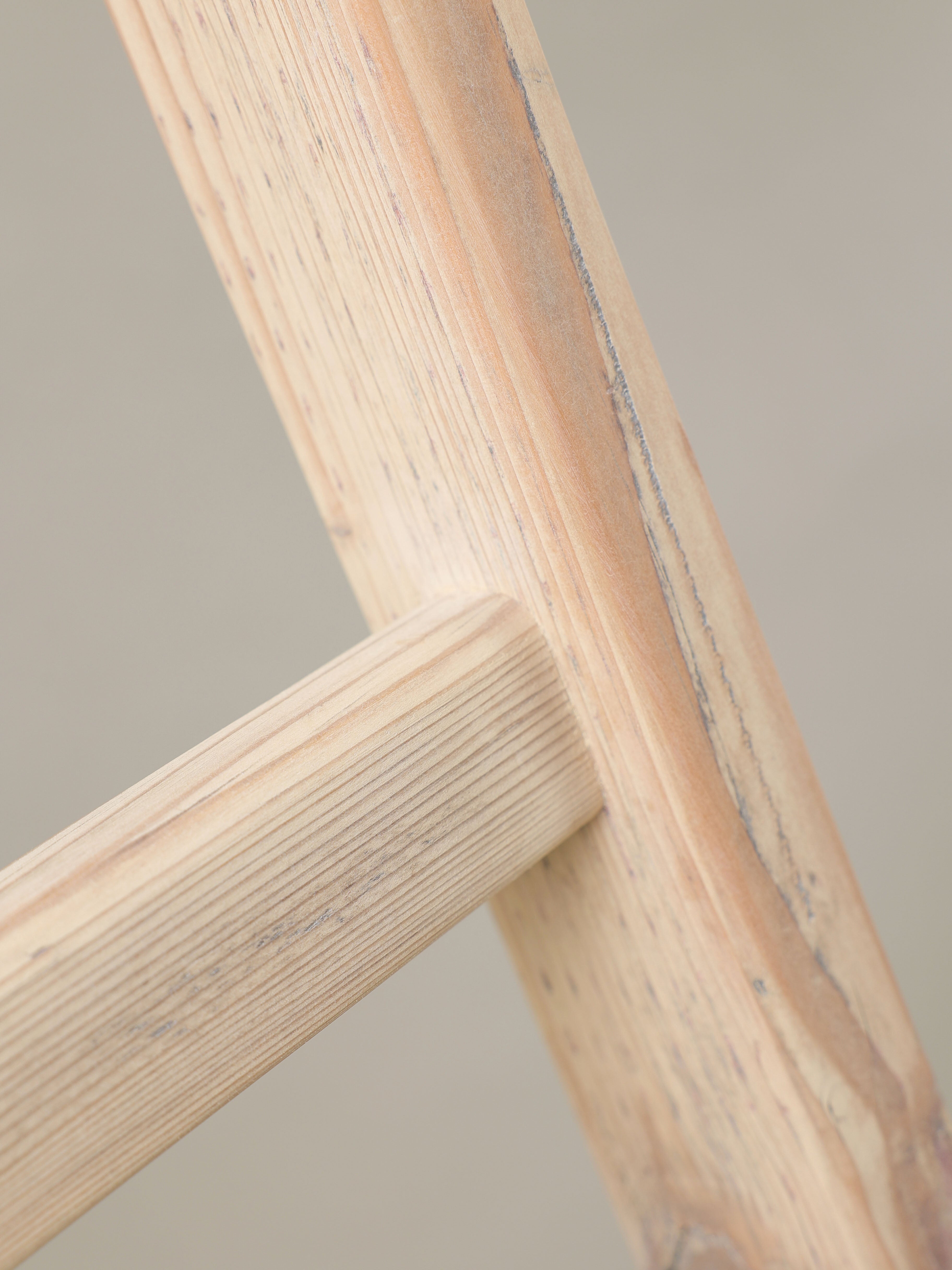 Handtuchleiter weiß geölt.