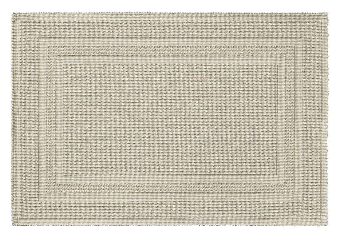 Badteppich RHOMTUFT Grace 50x70 cm stone