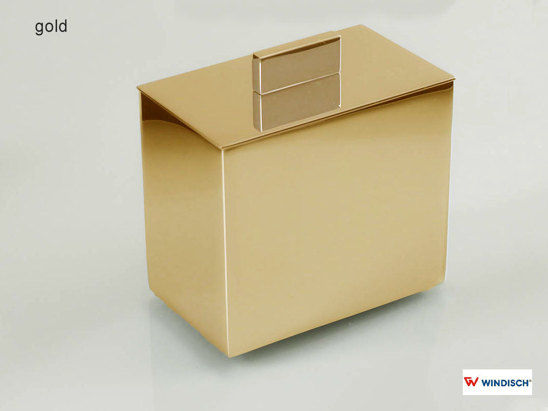 Windisch Wattebällchen Behälter gold