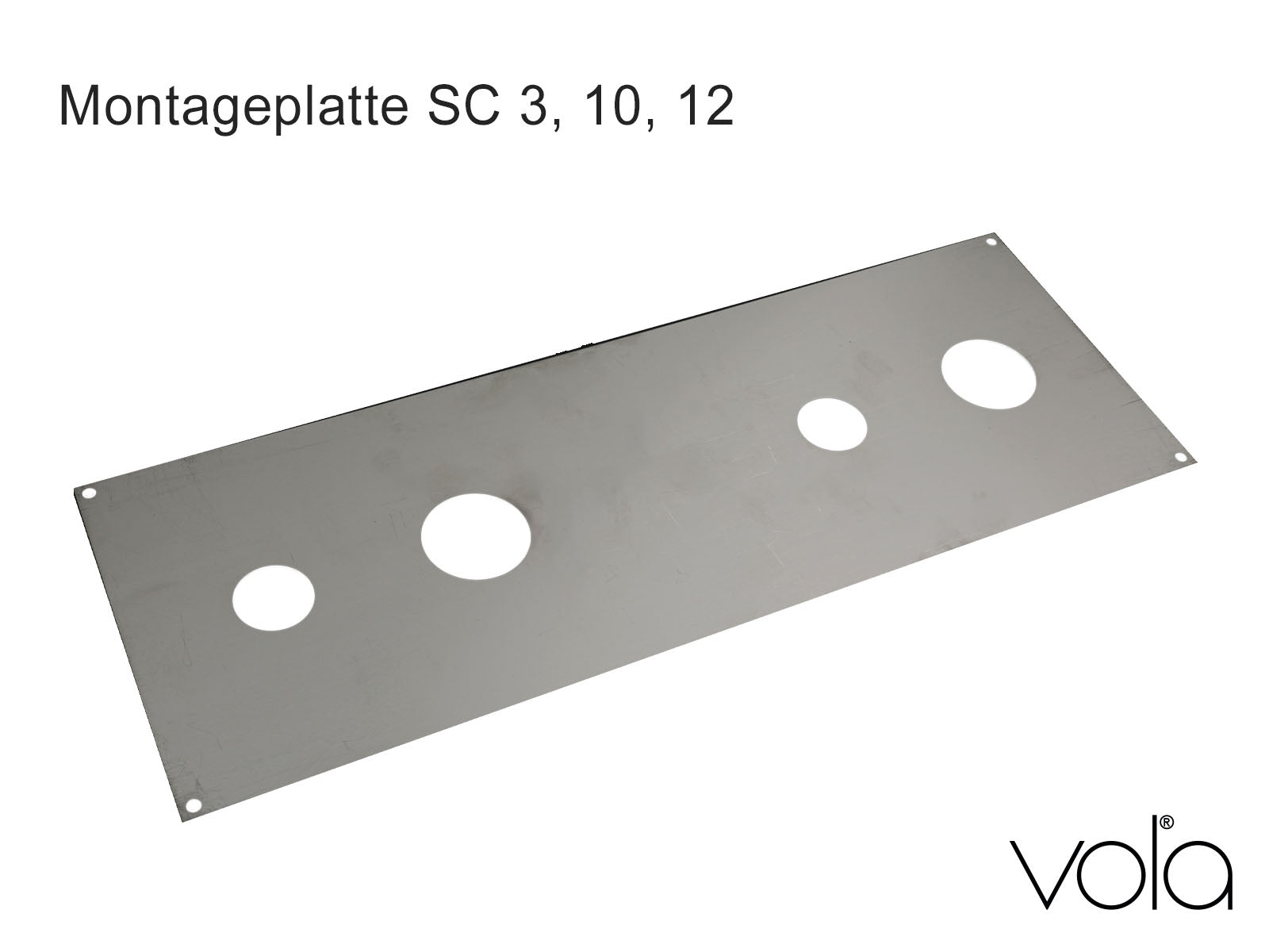 Vola Montageplatte SC/MP2