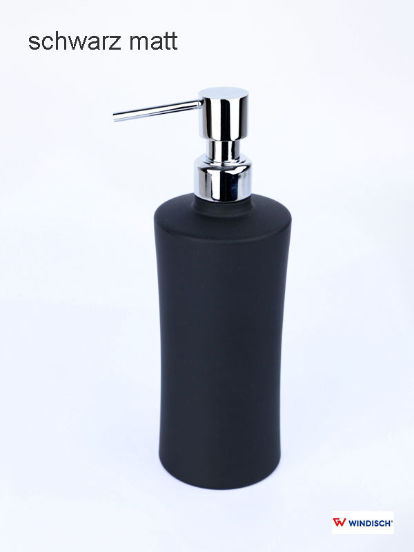 Seifenspender WINDISCH schwarz - chrom