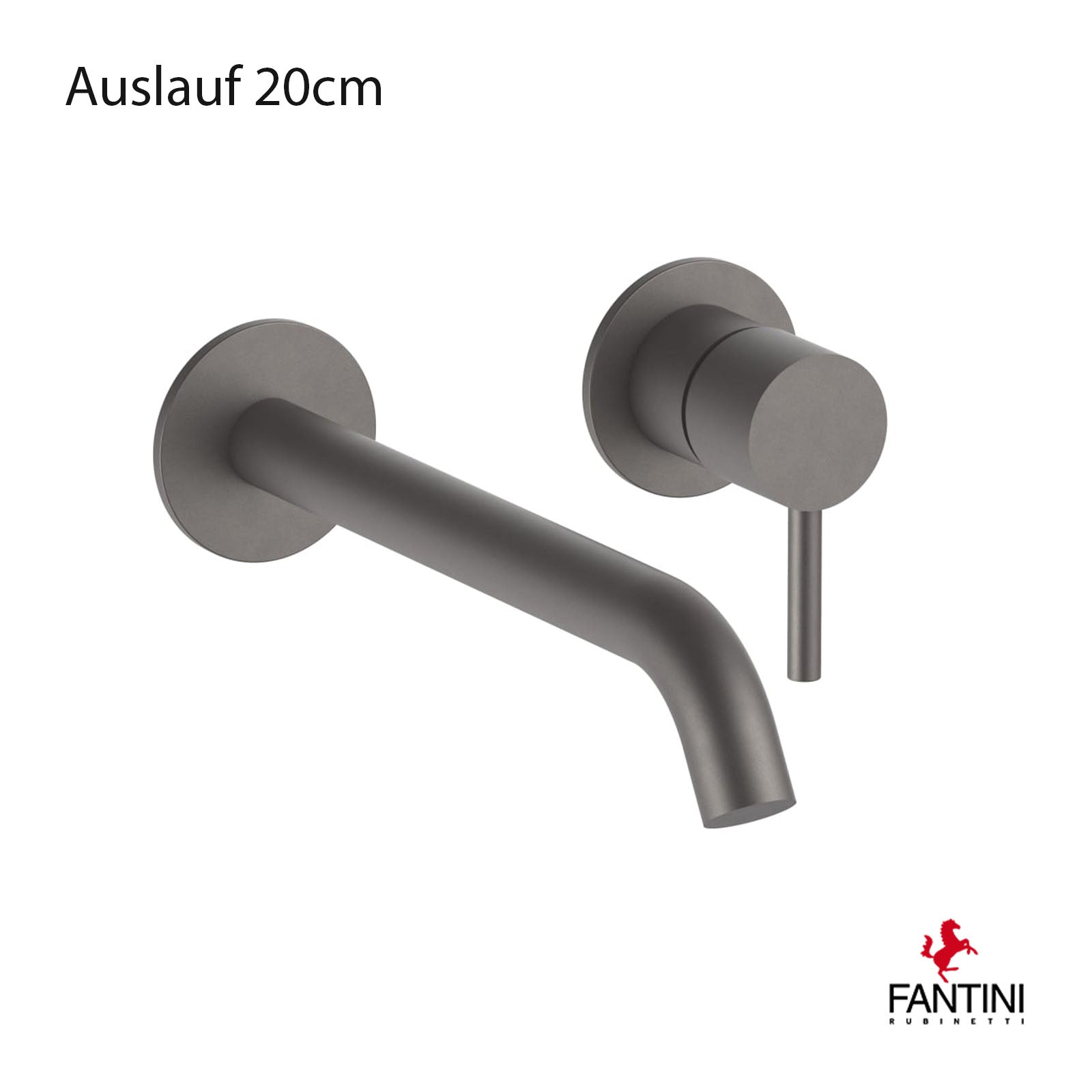 Fantini Gun Metall Waschtischmischer