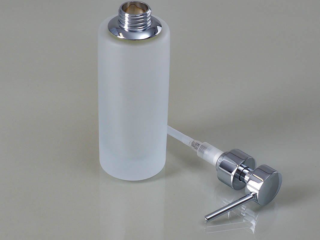 Satiniertes Glas gut zu reinigen und lichtecht.
