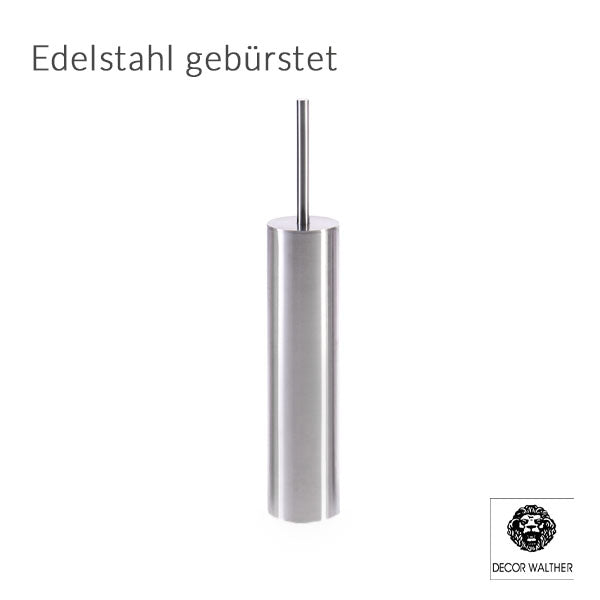 Edelstahl matt Toilettenbürste Decor Walther