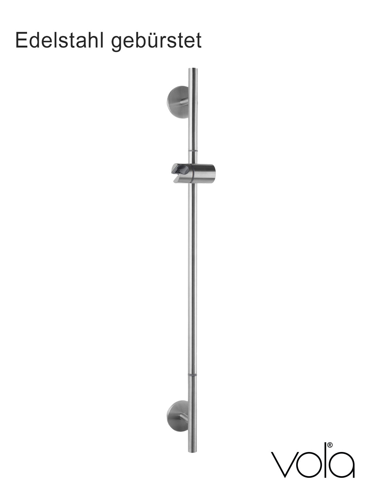 Vola Brausestange T65T60-40 Edelstahl