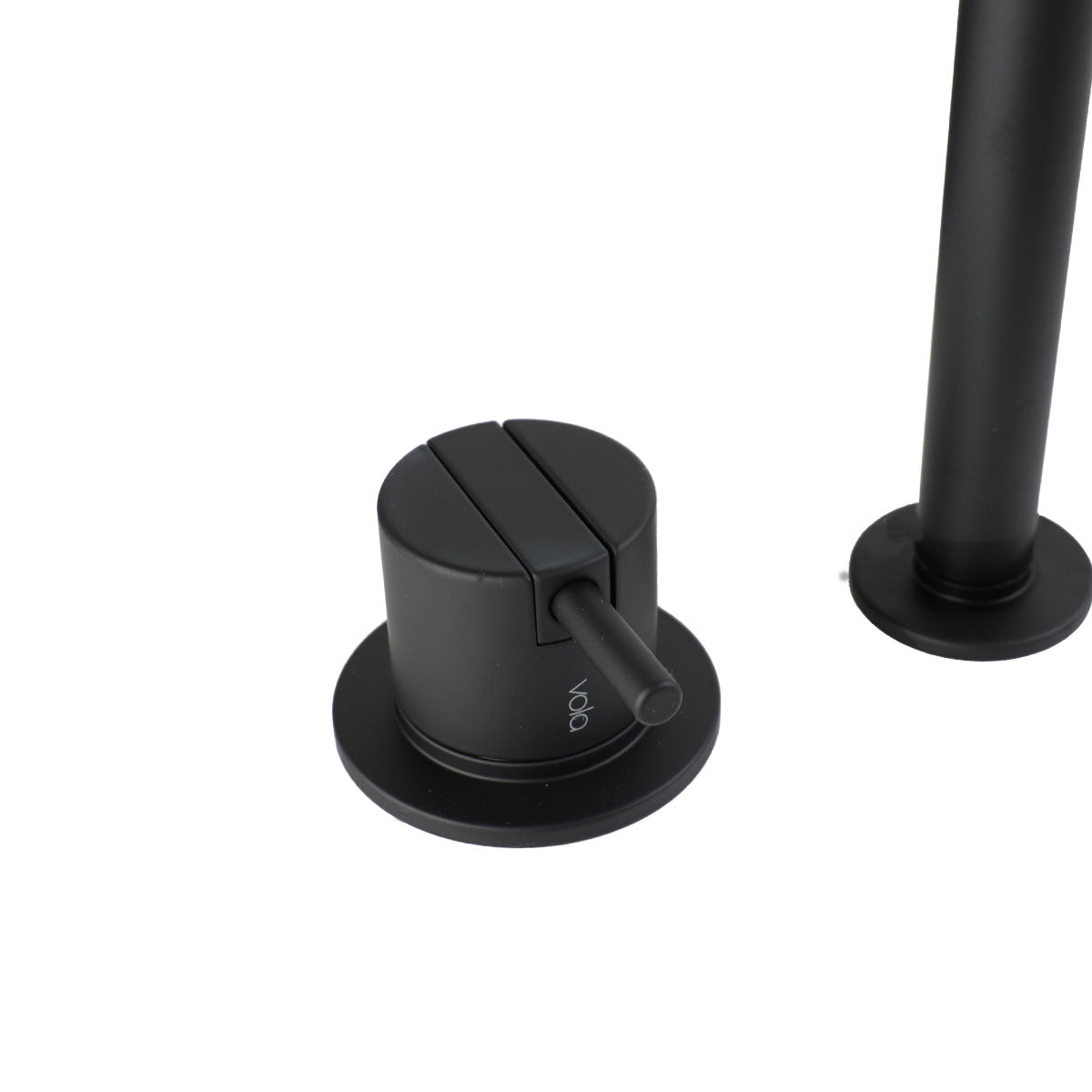 VOLA Zweilocharmatur 590 -27 schwarz