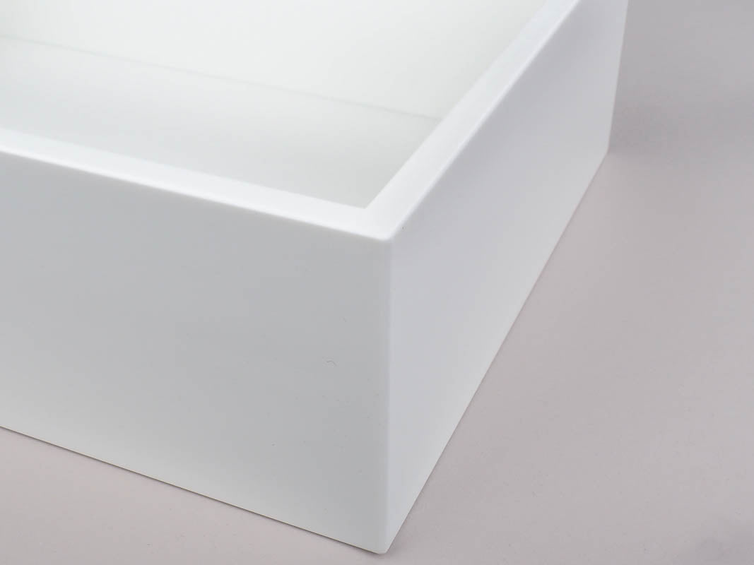 Duschfach Corian® 40 x 30 cm weiß-matt