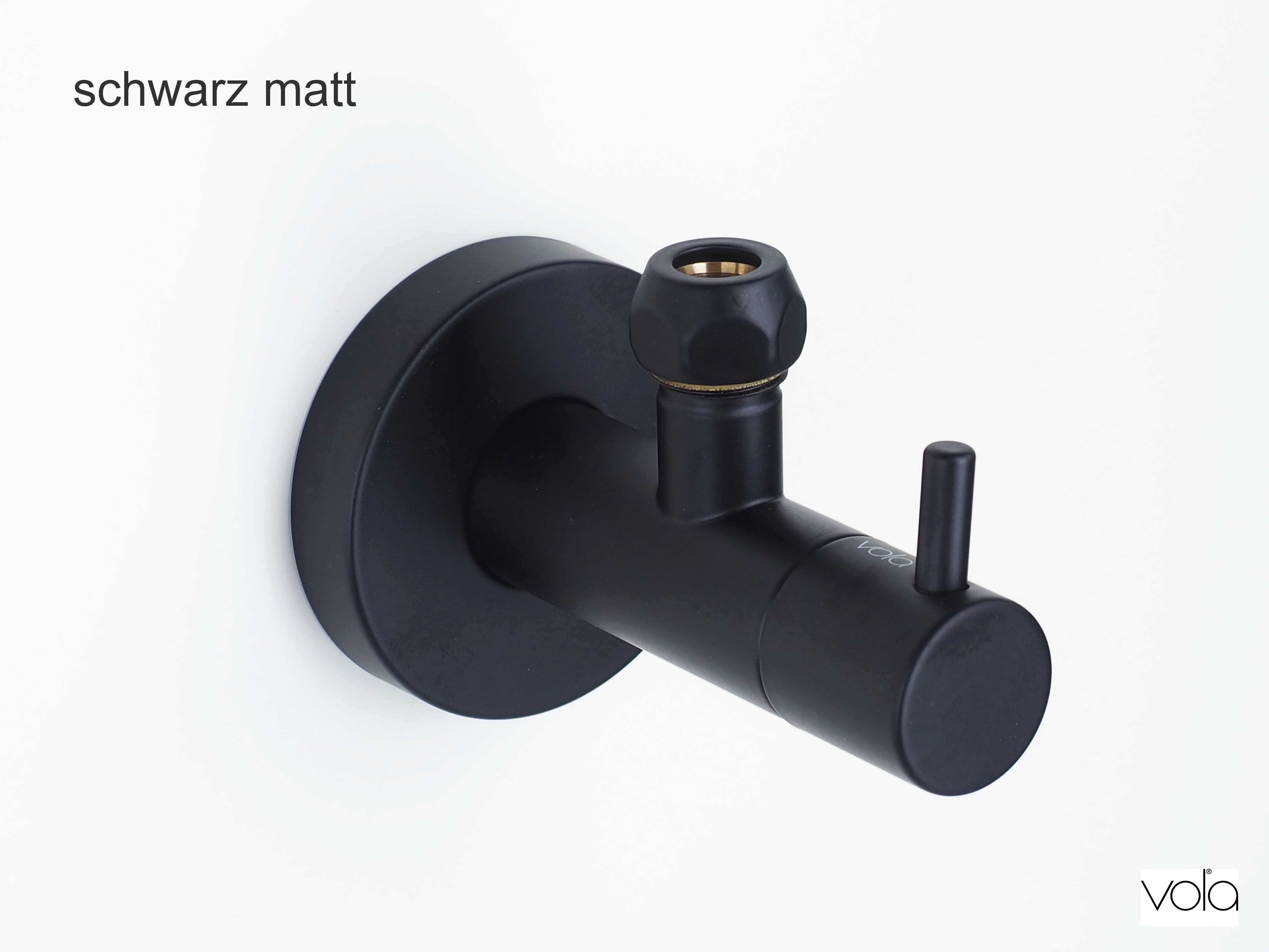 Ersatzteile VOLA Eckventil S10-27 schwarz matt