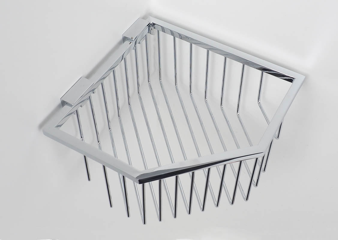 Duschkorb DECOR WALTHER WA ECK3 in chrom, bei uns sofort vorrätig....