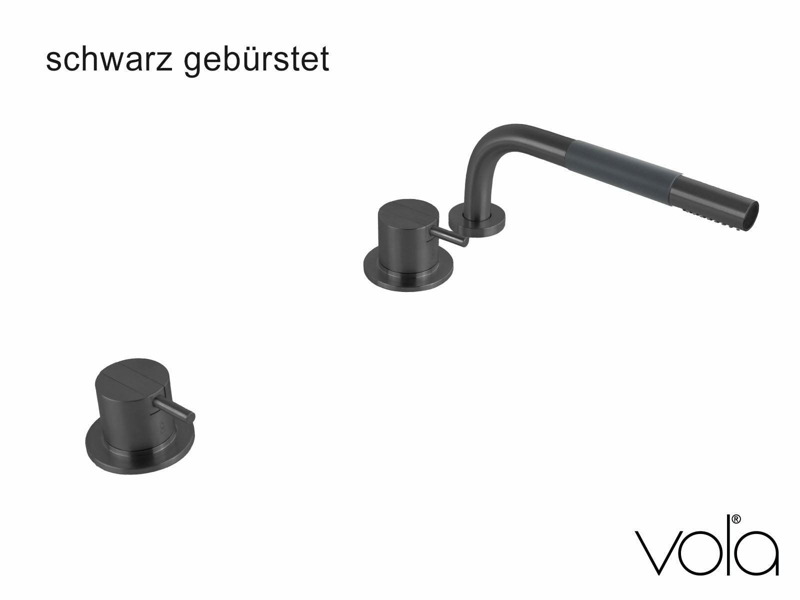 ola SC3-61 schwarz gebürstet