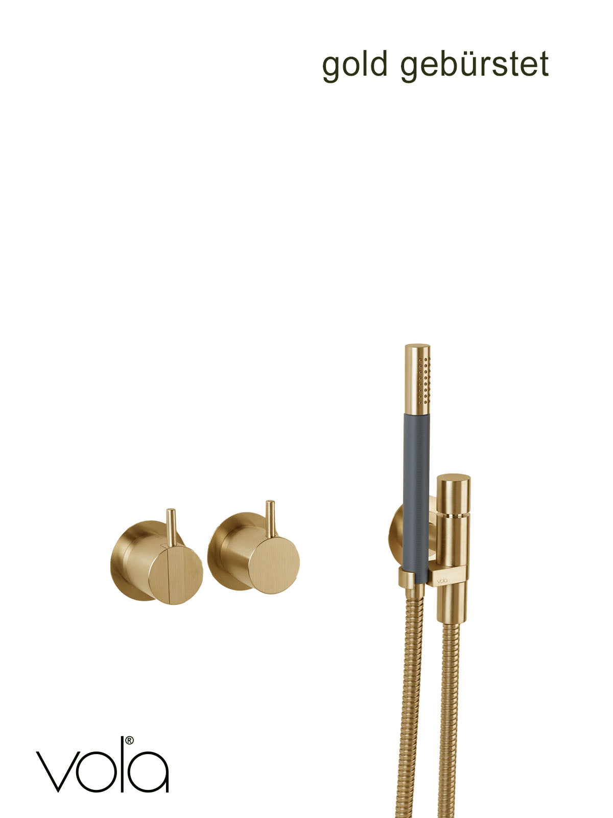 Vola 2471-70 gold gebürstet
