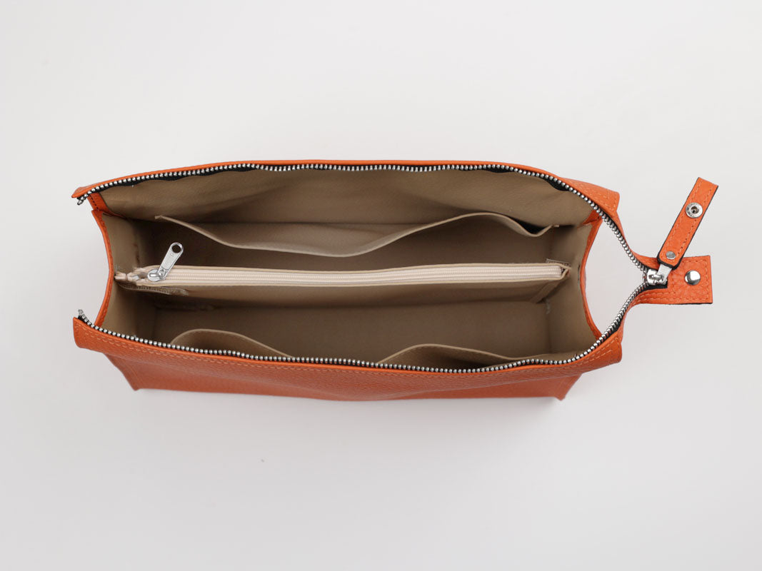 Kulturtasche - L - orange